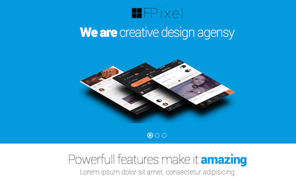 "OS Flat Pixel Drupal Responsive Theme"