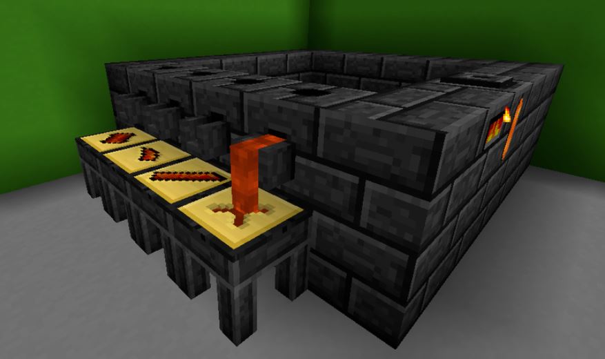 Minecraft smeltery