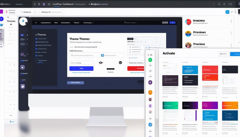 theme customization and activation