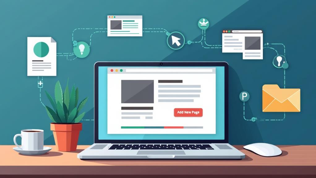 designing a web page