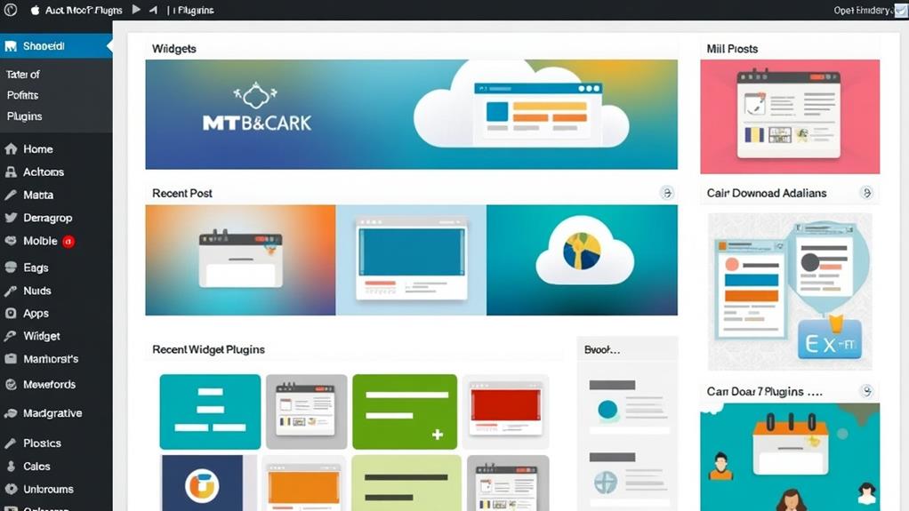 essential widget plugin tools