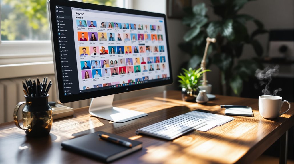 personalizing writer biographies