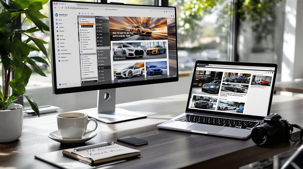 installing wordpress platform