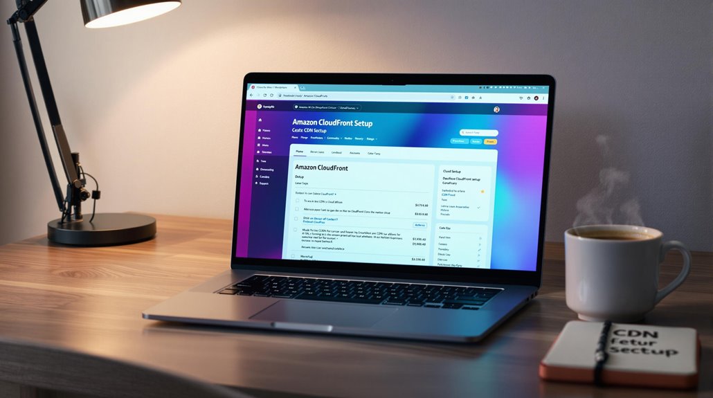 configure amazon cloudfront distribution