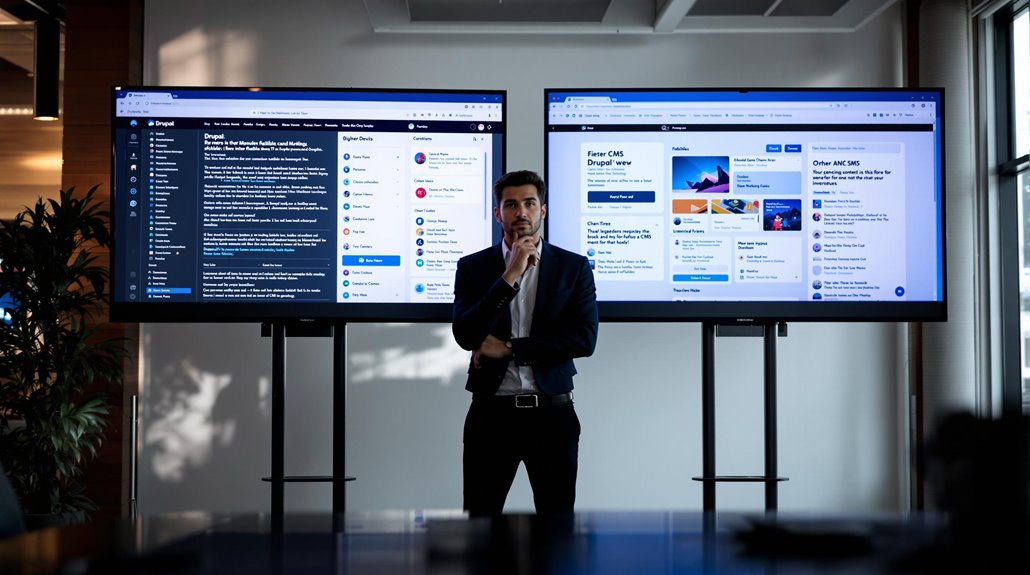 drupal compared to others