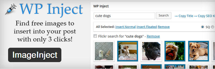 "Imageinject WordPless Plugin"