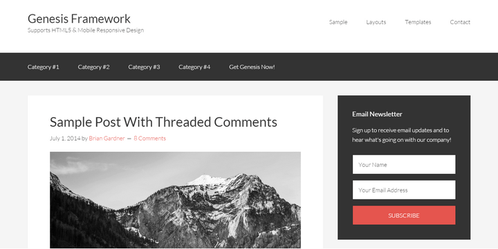 "Genesis Framework Tutorial"