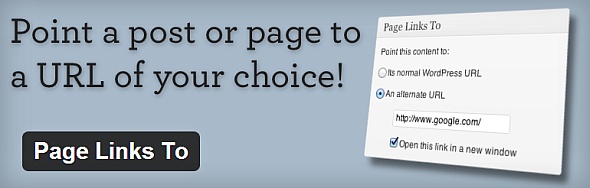 PageLinksTo WordPress Plugin