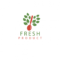 fresh food - free logo