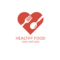 healthy food - free logo