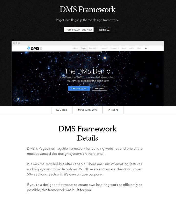 "Pageline DMS Framework"